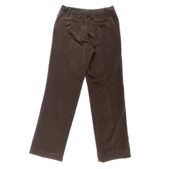 Brown Pinstripe Dress Pants - Picture 2 of 6